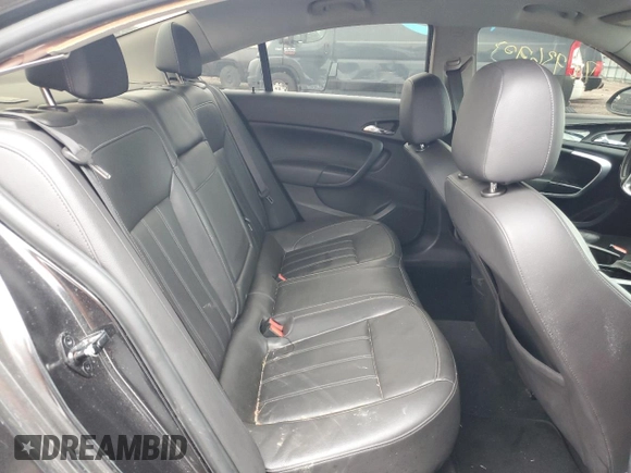 2011 Buick Regal CXL RL1 with VIN W04GN5EC6B1119355, listed as a Copart auction lot 86077554 with 0 mi miles and Salvage Title. Bid and sale history available at carsss.com. Image 10.