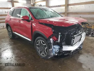 2022 Hyundai Santa Fe Limited with VIN 5NMS4DAL1NH399280, listed as a Copart auction lot 45322105 with 16,165 mi miles and Salvage Title. Bid and sale history available at carsss.com. Image 4.