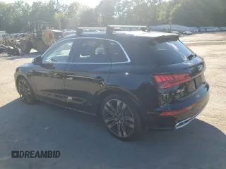 2018 Audi SQ5 Premium Plus with VIN WA1A4AFYXJ2069841, listed as a Copart auction lot 69450284 with 68,158 mi miles and Salvage Title. Bid and sale history available at DreamBid. Image 2.