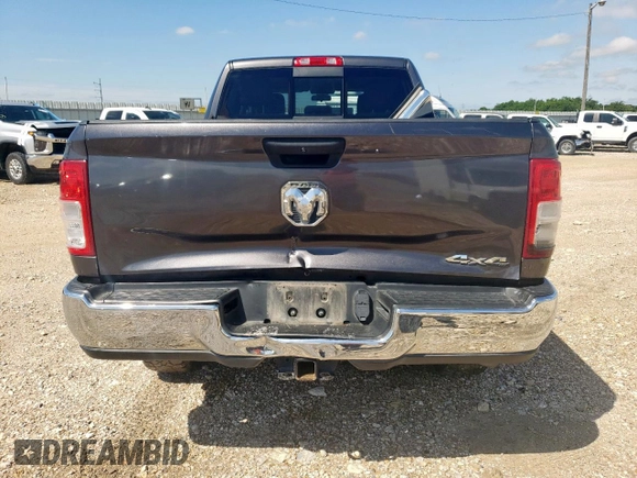 2019 Ram 2500 Tradesman with VIN 3C6UR5CL4KG619510, listed as a Copart auction lot 58254685 with 129,954 mi miles and Salvage title. Bid and sale history available at DreamBid. Image 6.