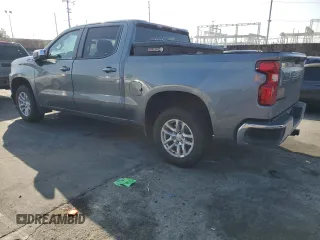 2021 Chevrolet Silverado 1500 LT with VIN 3GCUYDET7MG206504, listed as a Copart auction lot 83401814 with 86,729 mi miles and Salvage Title. Bid and sale history available at carsss.com. Image 2.