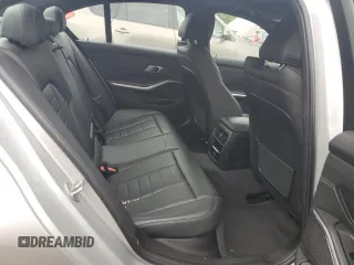 2021 BMW 3 Series 330i xDrive with VIN WBA5R7C0XMFK36218, listed as a Copart auction lot 62274005 with 47,467 mi miles and Salvage title. Bid and sale history available at DreamBid. Image 10.