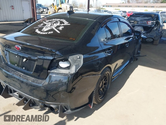 2021 Subaru WRX with VIN JF1VA1A65M9814731, listed as a IAAI auction lot 41626023 with 85,532 mi miles. Bid and sale history available at carsss.com. Image 4.