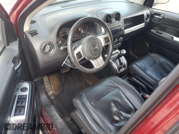 2015 Jeep Compass High Altitude Edition with VIN 1C4NJDEB0FD175824, listed as a Copart auction lot 51745415 with 171,642 mi miles and Salvage Title. Bid and sale history available at carsss.com. Image 8.