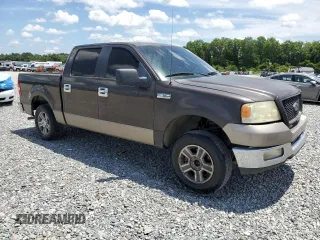 2005 Ford F-150 XLT with VIN 1FTRW12W05KD46817, listed as a Copart auction lot 60989615 with Not provided miles and Salvage title. Bid and sale history available at DreamBid. Image 4.