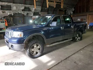 2006 Ford F-150 XLT with VIN 1FTPW14V56FB73947, listed as a Copart auction lot 48334275 with 147,256 mi miles and Salvage Title. Bid and sale history available at carsss.com. Image 1.