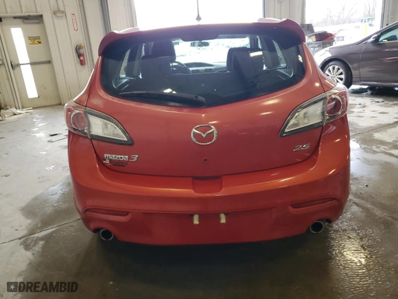 2011 Mazda Mazda3 s Sport with VIN JM1BL1K55B1473260, listed as a Copart auction lot 52682735 with 163,738 mi miles and Non Repairable. Bid and sale history available at carsss.com. Image 6.