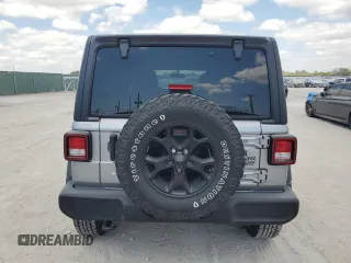 2020 Jeep Wrangler Unlimited Willys with VIN 1C4HJXDG7LW186671, listed as a Copart auction lot 54090865 with 67,882 mi miles and Salvage title. Bid and sale history available at DreamBid. Image 6.