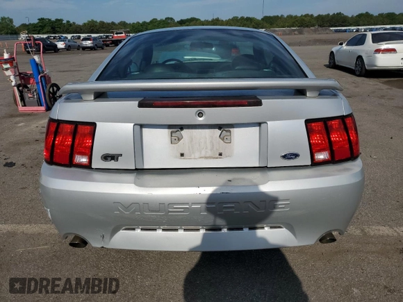 2004 Ford Mustang GT Deluxe with VIN 1FAFP42X74F208831, listed as a Copart auction lot 62903735 with 44,279 mi miles and Clean title. Bid and sale history available at DreamBid. Image 6.