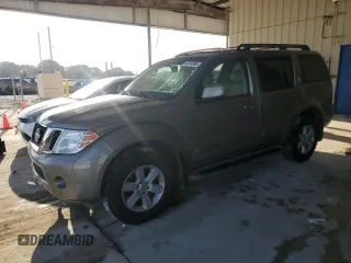 2008 Nissan Pathfinder S with VIN 5N1AR18U18C611247, listed as a Copart auction lot 48254985 with 142,145 mi miles and Clean Title. Bid and sale history available at carsss.com. Image 1.