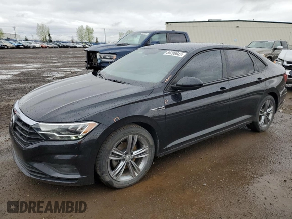 2019 Volkswagen Jetta SEL z VIN 3VWE57BU7KM023787, wystawiony jako Copart lot #56206645 z przebiegiem 158 959 mil mil oraz Szkoda całkowita • Salvage title. Historia ofert i sprzedaży dostępna na DreamBid. Obrazek 1.