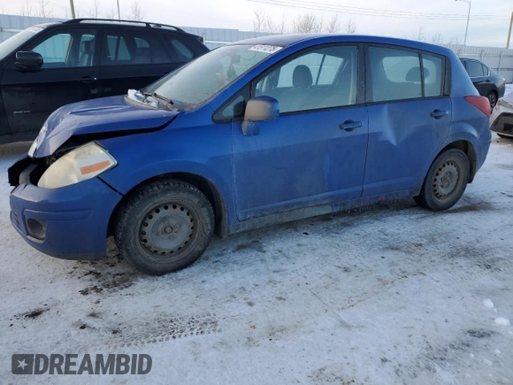 2009 Nissan Versa S with VIN 3N1BC13E89L375148, listed as a Copart auction lot 41511275 with 177,341 mi miles and Salvage Title. Bid and sale history available at DreamBid. Image 1.