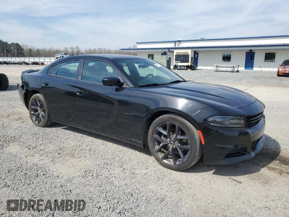 2019 Dodge Charger SXT with VIN 2C3CDXBG0KH553285, listed as a Copart auction lot 49739755 with 80,893 mi miles and Salvage Title. Bid and sale history available at carsss.com. Image 4.