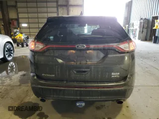 2018 Ford Edge SEL with VIN 2FMPK3J82JBC58577, listed as a Copart auction lot 45838475 with 72,229 mi miles and Salvage Title. Bid and sale history available at carsss.com. Image 6.