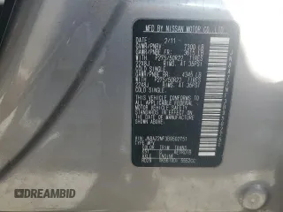 2011 Infiniti QX56 7-passenger with VIN JN8AZ2NF3B9502751, listed as a Copart auction lot 52233705 with Not Provided miles and Salvage Title. Bid and sale history available at carsss.com. Image 16.