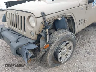 2016 Jeep Wrangler Unlimited Sport RHD with VIN 1C4BJWKG2GL272707, listed as a IAAI auction lot 41446439 with 133,968 mi miles and . Bid and sale history available at DreamBid. Image 19.