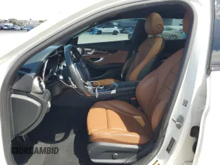2021 Mercedes-Benz C 300 with VIN W1KWF8DBXMR610630, listed as a Copart auction lot 50550545 with 44,072 mi miles and Non Repairable. Bid and sale history available at carsss.com. Image 7.
