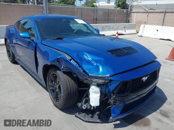 2024 Ford Mustang GT with VIN 1FA6P8CF8R5430448, listed as a IAAI auction lot 42486850 with 5,647 mi miles and . Bid and sale history available at DreamBid. Image 6.