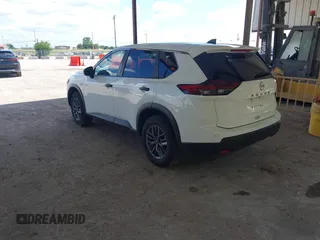 2024 Nissan Rogue S with VIN 5N1BT3AA9RC681310, listed as a IAAI auction lot 42415050 with 36,275 mi miles and . Bid and sale history available at DreamBid. Image 3.