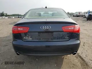 2015 Audi A6 Premium Plus with VIN WAUGFAFC5FN034951, listed as a Copart auction lot 58916435 with 121,560 mi miles and Clean title. Bid and sale history available at DreamBid. Image 6.