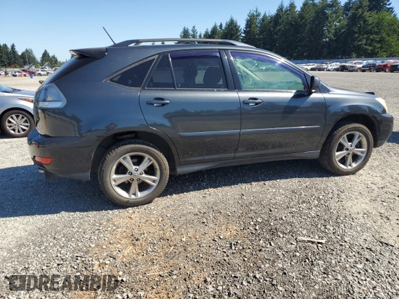 2006 Lexus RX 400h with VIN JTJHW31U760043471, listed as a Copart auction lot 63838445 with 226,415 mi miles and Salvage title. Bid and sale history available at DreamBid. Image 3.