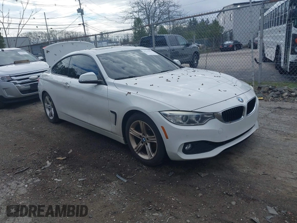 2015 BMW 4 Series 428i z VIN WBA3N3C56FK232443, wystawiony jako IAAI lot #39235619 z przebiegiem 134 041 mil mil oraz . Historia ofert i sprzedaży dostępna na DreamBid. Obrazek 1.