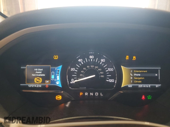 2015 Lincoln MKZ Hybrid z VIN 3LN6L2LU1FR606066, wystawiony jako Copart lot #61955415 z przebiegiem 127 214 mil mil oraz Szkoda całkowita • Salvage title. Historia ofert i sprzedaży dostępna na DreamBid. Obrazek 9.