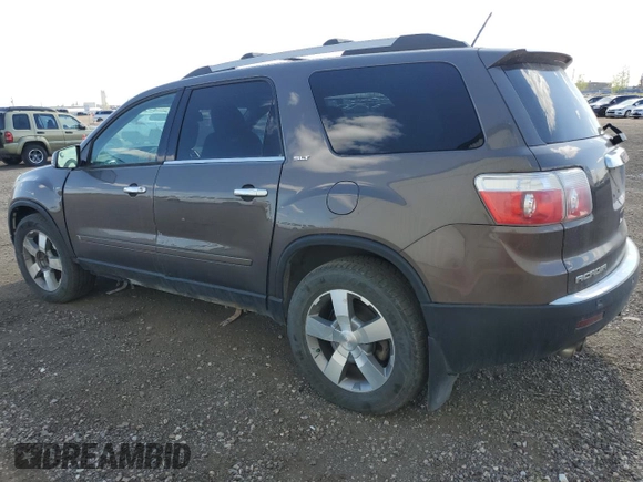 2012 GMC Acadia SLT1 with VIN 1GKKVRED1CJ216436, listed as a Copart auction lot 55851245 with 177,425 mi miles and Salvage Title. Bid and sale history available at DreamBid. Image 2.