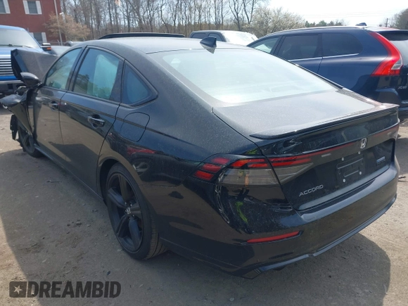 2025 Honda Accord Sport-L with VIN 1HGCY2F7XSA016341, listed as a IAAI auction lot 42076493 with Not provided miles and . Bid and sale history available at DreamBid. Image 3.