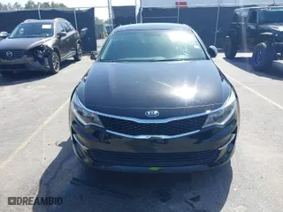 2018 Kia Optima S with VIN 5XXGT4L36JG221671, listed as a IAAI auction lot 41704040 with 136,815 mi miles. Bid and sale history available at carsss.com. Image 6.