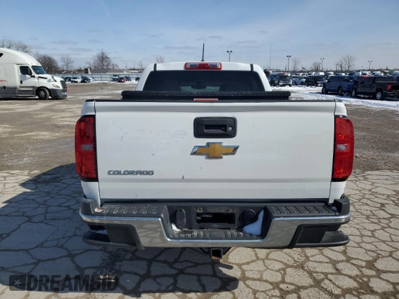 2019 Chevrolet Colorado 2WD Work Truck with VIN 1GCGSBEA6K1240866, listed as a Copart auction lot 43639165 with 120,130 mi miles and Clean Title. Bid and sale history available at carsss.com. Image 6.