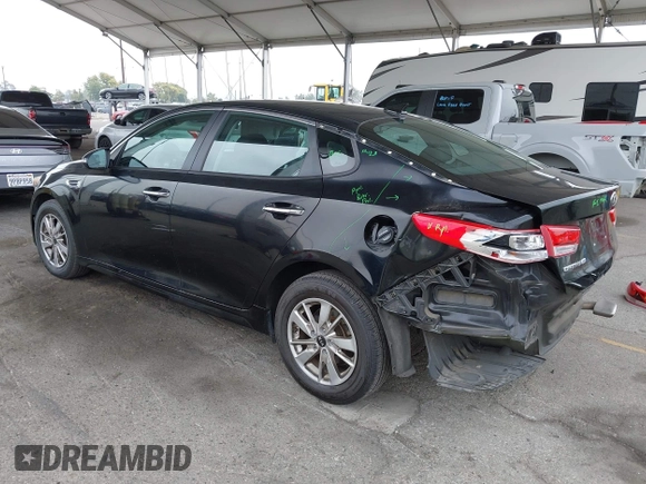 2016 Kia Optima LX with VIN 5XXGT4L32GG098976, listed as a IAAI auction lot 42569828 with 101,973 mi miles and . Bid and sale history available at DreamBid. Image 3.