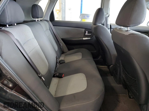 2007 Kia Spectra with VIN KNAFE161375009514, listed as a Copart auction lot 51656405 with 137,418 mi miles and Salvage Title. Bid and sale history available at carsss.com. Image 10.
