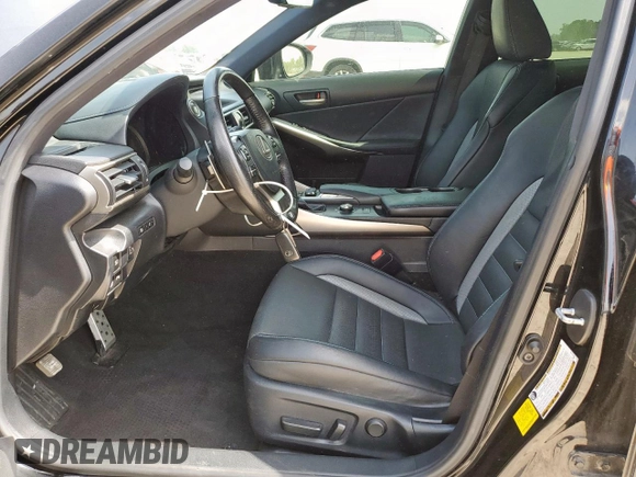 2020 Lexus IS 300 F Sport z VIN JTHGA1D23L5103657, wystawiony jako Copart lot #63486225 z przebiegiem 95 782 mil mil oraz Szkoda całkowita • Salvage title. Historia ofert i sprzedaży dostępna na DreamBid. Obrazek 7.