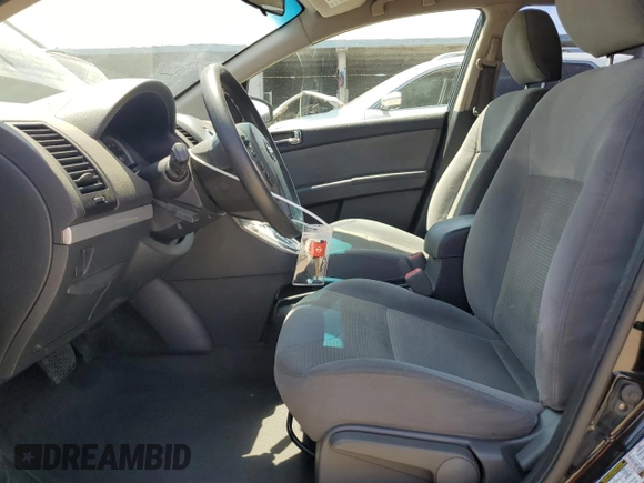2010 Nissan Sentra SR with VIN 3N1AB6AP8AL632653, listed as a Copart auction lot 62944355 with 215,984 mi miles and Salvage title. Bid and sale history available at DreamBid. Image 7.