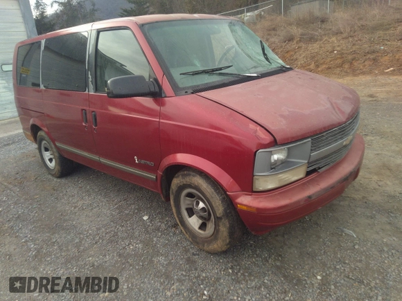 1997 Chevrolet Astro z VIN 1GNDM19WXVB135217, wystawiony jako IAAI lot #41753429 z przebiegiem 133 593 mil mil oraz . Historia ofert i sprzedaży dostępna na DreamBid. Obrazek 1.