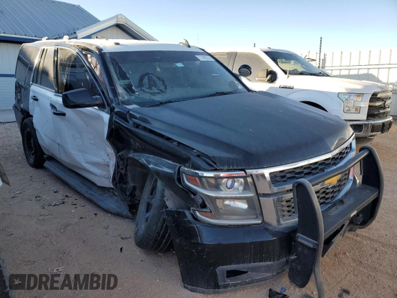 2017 Chevrolet Tahoe Commercial with VIN 1GNLCDEC2HR186900, listed as a Copart auction lot 71495554 with 116,447 mi miles and Salvage title. Bid and sale history available at DreamBid. Image 4.