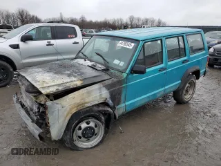 1996 Jeep Cherokee SE z VIN 1J4FJ28S9TL234675, wystawiony jako Copart lot #44796545 z przebiegiem 113 663 mil mil oraz Szkody całkowita. Historia ofert i sprzedaży dostępna na DreamBid. Obrazek 1.