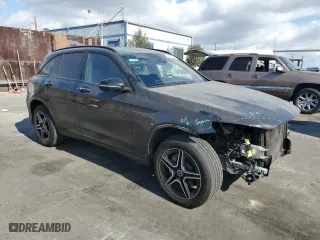 2021 Mercedes-Benz GLC with VIN W1N0G8DB2MF886114, listed as a Copart auction lot 89263225 with 50,314 mi miles and Salvage Title. Bid and sale history available at carsss.com. Image 4.