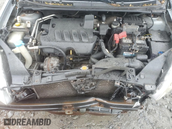 2012 Nissan Sentra 2.0 with VIN 3N1AB6AP1CL783577, listed as a Copart auction lot 57779435 with 195,103 mi miles and Salvage title. Bid and sale history available at DreamBid. Image 11.