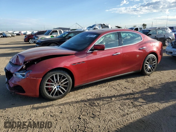 2016 Maserati Ghibli S Q4 с VIN ZAM57RTA5G1183888, выставлен на аукционе Copart как лот 69885764 с пробегом 65 868 миль миль и Списание • Salvage title. История ставок и продаж доступна на DreamBid. Изображение 1.
