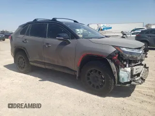 2022 Toyota RAV4 XSE with VIN JTMFB3FV4ND085997, listed as a Copart auction lot 50556935 with 28,662 mi miles and Salvage title. Bid and sale history available at DreamBid. Image 4.