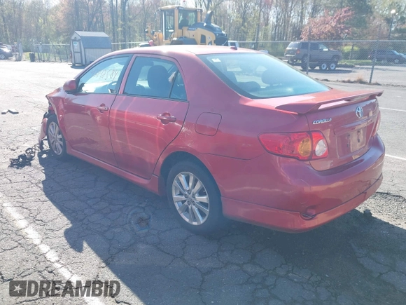 2010 Toyota Corolla with VIN 2T1BU4EE6AC463034, listed as a IAAI auction lot 42142584 with 190,193 mi miles. Bid and sale history available at carsss.com. Image 3.