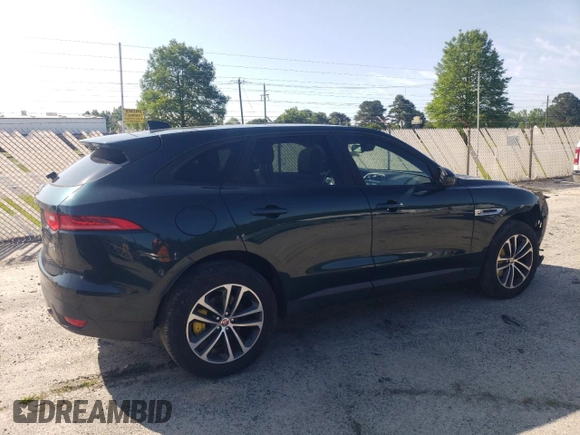 2018 Jaguar F-Pace 25t Premium with VIN SADCJ2FX7JA248983, listed as a Copart auction lot 59092755 with 102,771 mi miles and Salvage title. Bid and sale history available at DreamBid. Image 3.