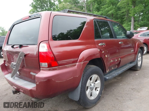 2006 Toyota 4Runner SR5 z VIN JTEBU14R068056845, wystawiony jako IAAI lot #42021707 z przebiegiem 269 036 mil mil oraz . Historia ofert i sprzedaży dostępna na DreamBid. Obrazek 4.