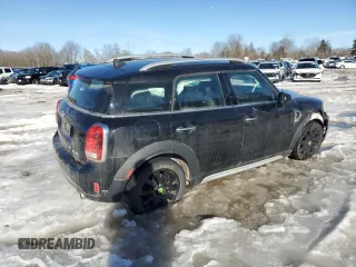 2020 MINI Countryman Cooper S with VIN WMZYX1C09L3L10487, listed as a Copart auction lot 48133965 with 87,409 mi miles and Salvage title. Bid and sale history available at DreamBid. Image 3.