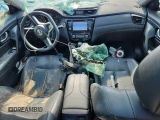 2017 Nissan Rogue SL с VIN 5N1AT2MT0HC829166, выставлен на аукционе Copart как лот 56710495 с пробегом 84 893 миль миль и Списание • Salvage title. История ставок и продаж доступна на DreamBid. Изображение 8.