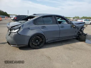 2024 BMW M3 Competition xDrive z VIN WBS43AY06RFT60878, wystawiony jako Copart lot #59680505 z przebiegiem 6 551 mil mil oraz Szkoda całkowita • Salvage title. Historia ofert i sprzedaży dostępna na DreamBid. Obrazek 3.