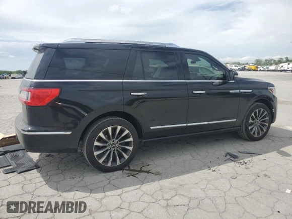 2018 Lincoln Navigator Select z VIN 5LMJJ2JT4JEL20313, wystawiony jako Copart lot #54561755 z przebiegiem 231 581 mil mil oraz Czysty tytuł • Clean title. Historia ofert i sprzedaży dostępna na DreamBid. Obrazek 3.