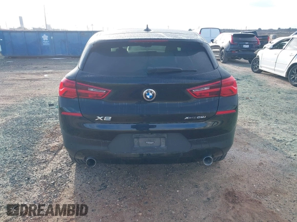 2020 BMW X2 xDrive28i with VIN WBXYJ1C02L5P31038, listed as a IAAI auction lot 41338219 with 72,854 mi miles. Bid and sale history available at carsss.com. Image 16.